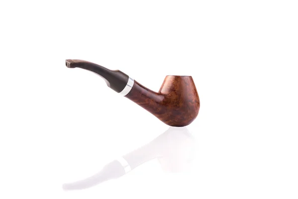 Briar pipe avec réflexion — Photo