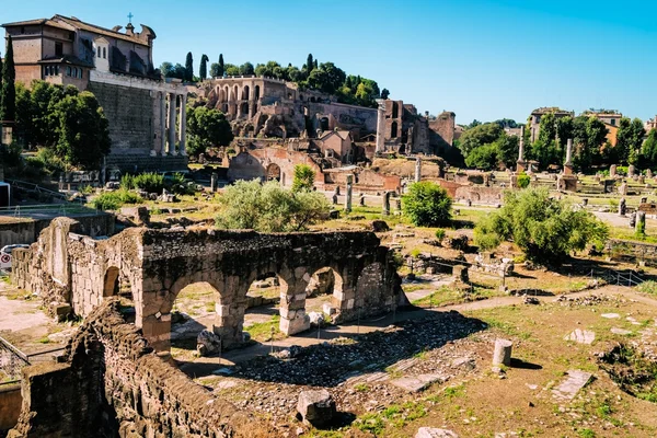 Roma Forumu, Roma, İtalya — Stok fotoğraf