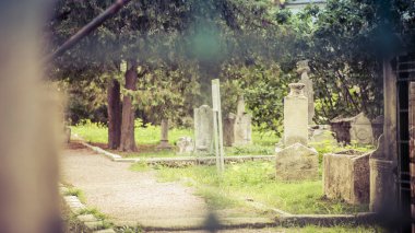 Hansaray 'ın ya da Kırım Hanları' nın sarayının elementleri. Kırım 'daki Bakhchesaray şehrinde 1. Sahib-Girey tarafından inşa edilen saray kompleksi..