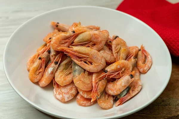 İspanya 'dan sarımsaklı karides pinchos tapas al ajillo.