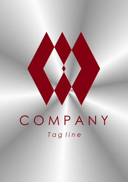 Les Diamants Sont Pour Toujours Logo Commercial — Image vectorielle