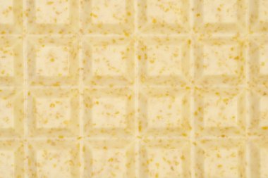 Yukarıdan çekilmiş tatlı, lezzetli bir çikolata kalıbının Macro fotoğrafı. 