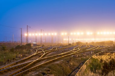 Kargo tren platformu