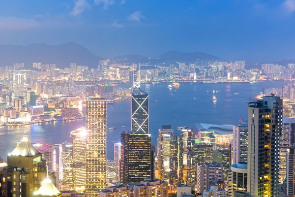 Hongkong Skyline — Stockfoto