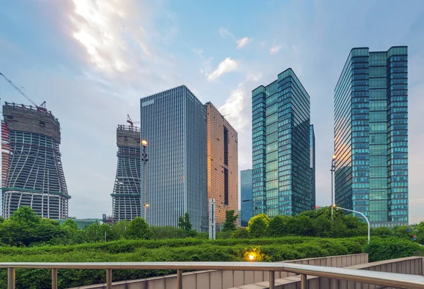 Moderna byggnader i hangzhou — Stockfoto