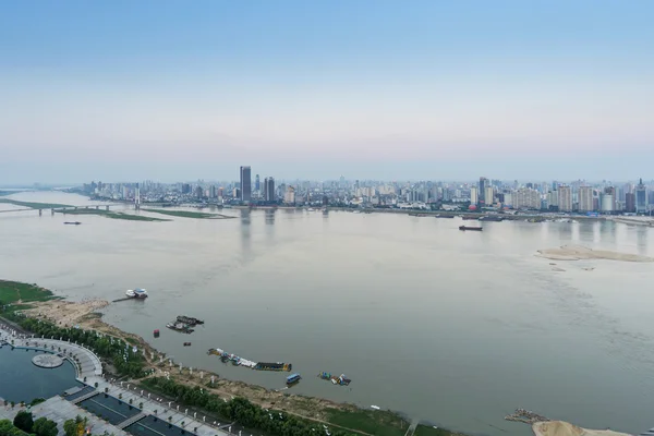 Panoramic  of China nanchang — Stock Photo, Image