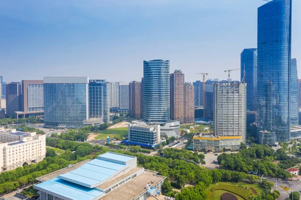 Vista Panorâmica Nanchang Capital Jianxi — Fotografia de Stock