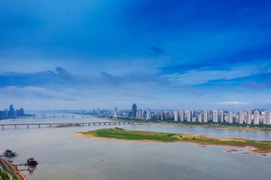 Çin nanchang 'ının panoramik resmi