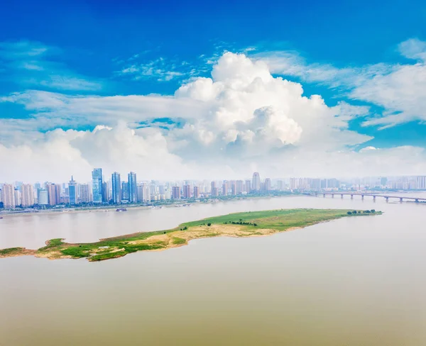 Foto Panoramica Della Cina Nanchang — Foto Stock