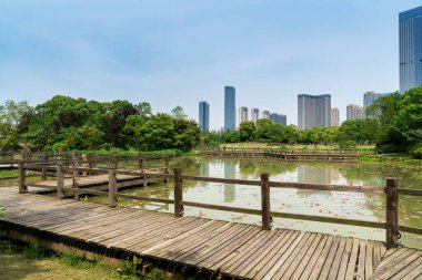 Çin 'deki Lakeside modern ofis binası