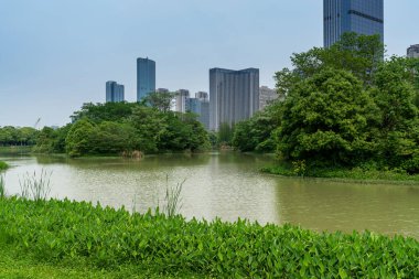Çin 'deki Lakeside modern ofis binası