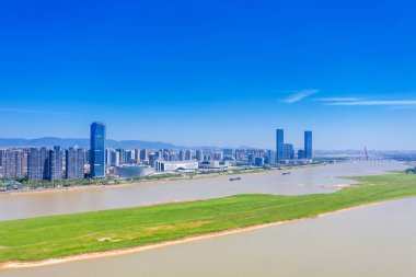 Çin nanchang 'ının panoramik resmi