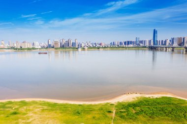 Çin nanchang 'ının panoramik resmi