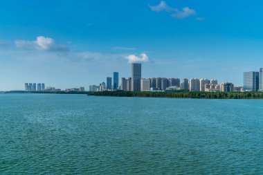 Çin 'deki Lakeside modern ofis binası