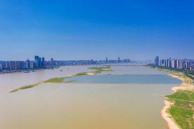 Çin nanchang 'ının panoramik resmi