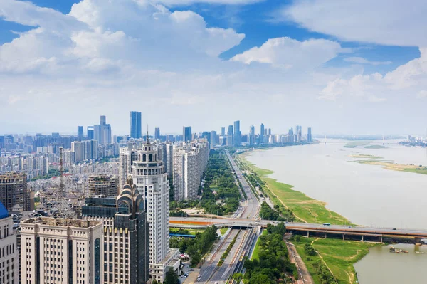 Foto Panoramica Della Cina Nanchang — Foto Stock