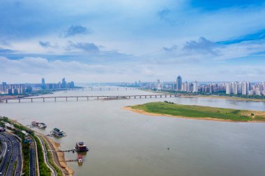 Çin nanchang 'ının panoramik resmi
