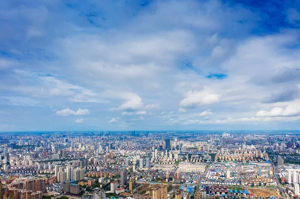 Vista Panoramica Nanchang Capitale Dello Jianxi — Foto Stock