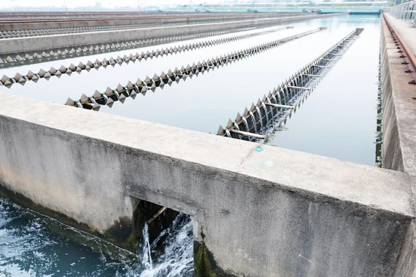 Water cleaning facility outdoors — Stock Photo, Image