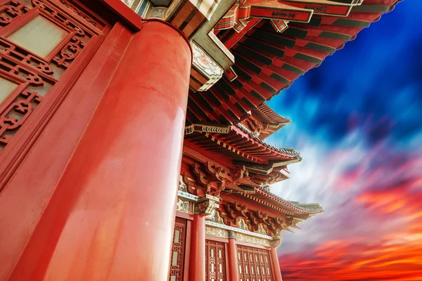 Krásná asijská chrám — Stock fotografie