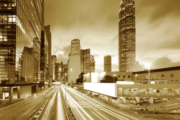 Hong Kong City di notte — Foto Stock