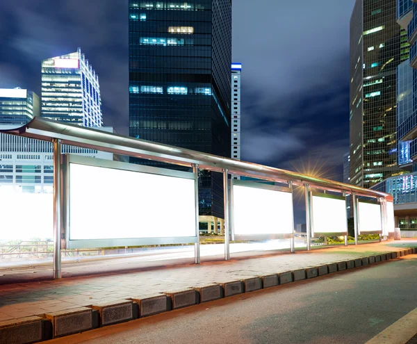 Blank billboard — Stock Photo, Image