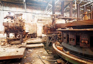 eski terk edilmiş fabrika