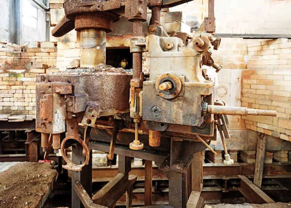 Eski terk edilmiş fabrika — Stok fotoğraf
