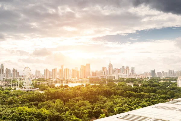 Ciudad china, Shenzhen — Foto de Stock