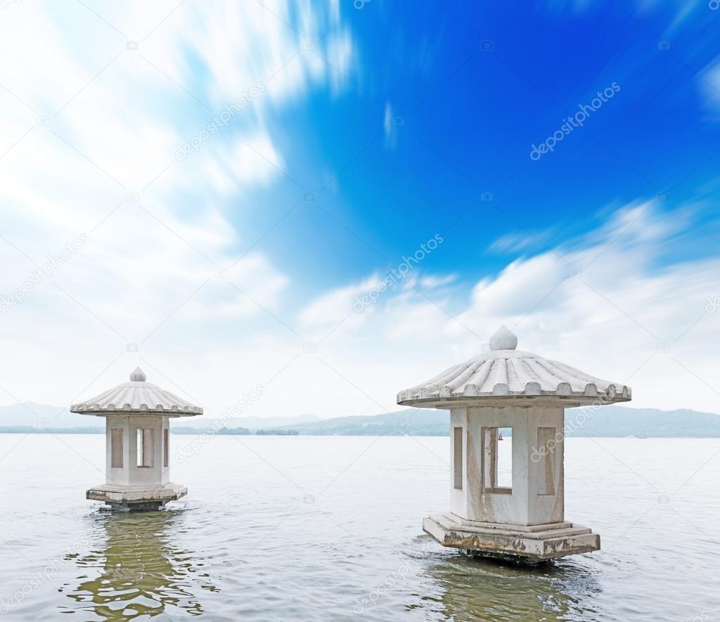 West lake scenery in hangzhou,China