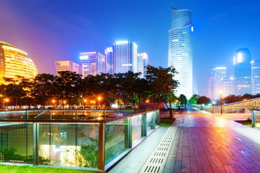 Çin Hangzhou gökdelenler