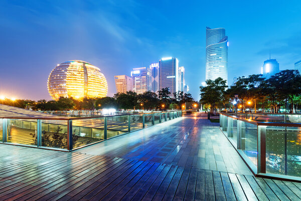 China Hangzhou skyscrapers