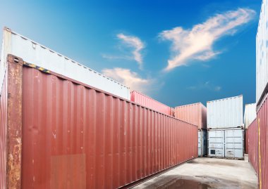 Kargo konteyner rıhtım, yığını