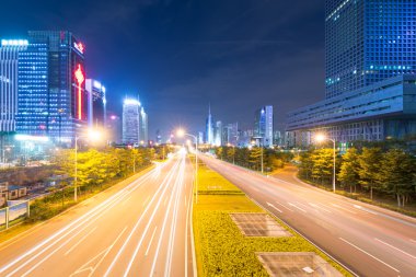 modern şehir Şanghay