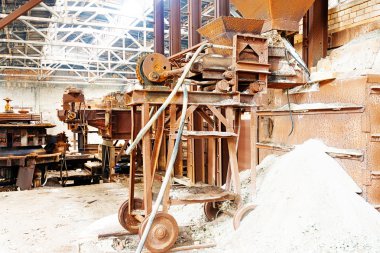 eski terk edilmiş fabrika