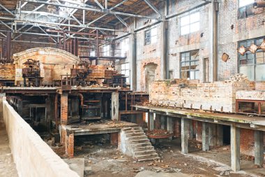 eski terk edilmiş fabrika