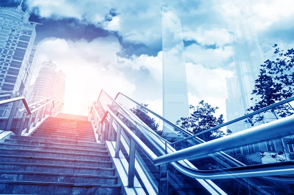 Modern buildings of the lujiazui financial centre — Stock Photo, Image