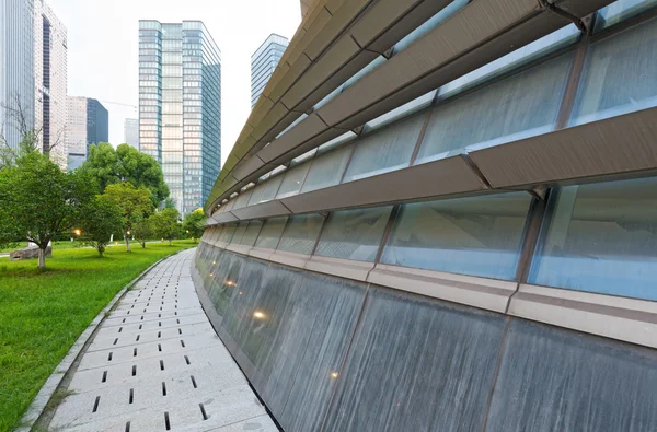 Edifícios modernos em hangzhou — Fotografia de Stock