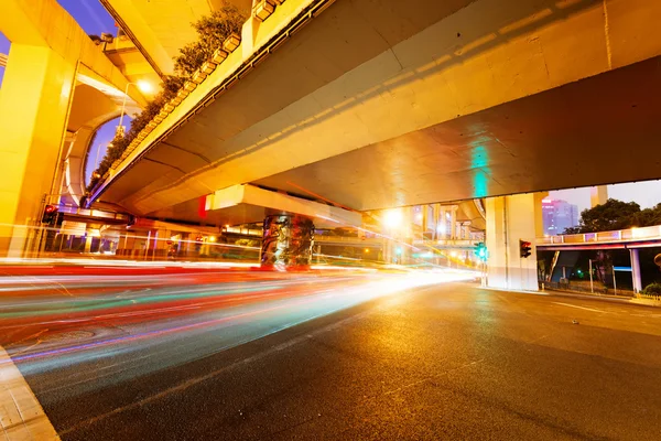 Ponte Overpass em shanghai — Fotografia de Stock