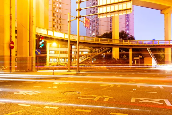 Ponte Overpass em shanghai — Fotografia de Stock