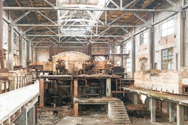 eski terk edilmiş fabrika