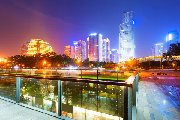 Modern buildings in hangzhou — Stock Photo, Image