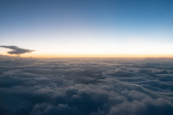 Sky background on sunrise — Stock Photo, Image