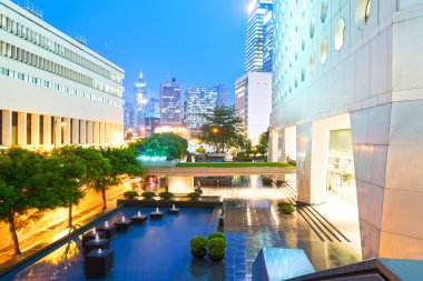 Geceleyin Hong Kong Şehri