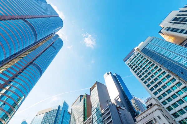 Moderno centro de negocios en Hong Kong —  Fotos de Stock