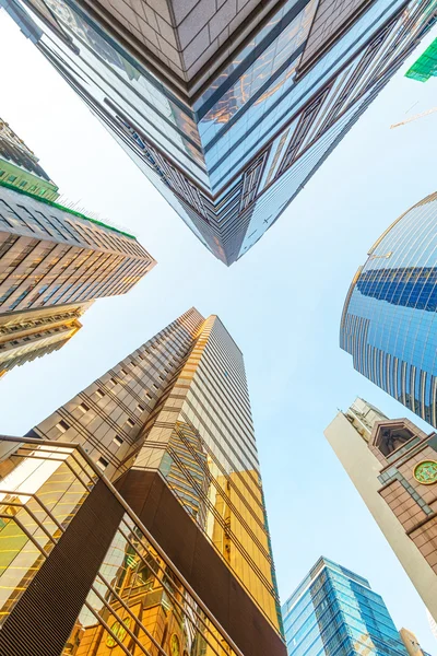 Moderno centro de negocios en Hong Kong — Foto de Stock