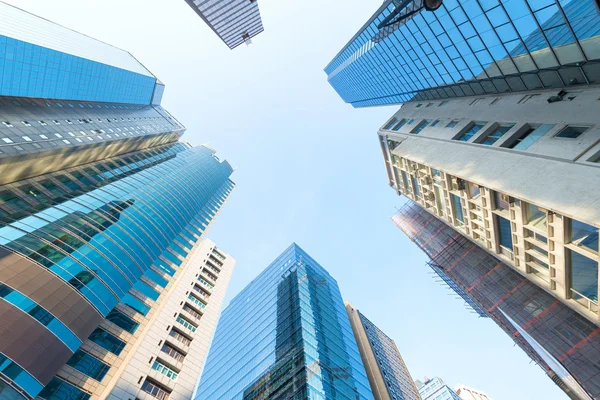 Centro de negócios moderno em Hong Kong — Fotografia de Stock