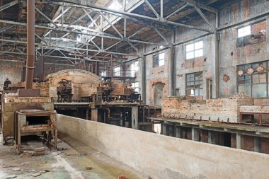 eski terk edilmiş fabrika