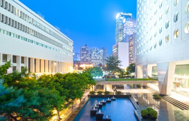 Geceleyin Hong Kong Şehri