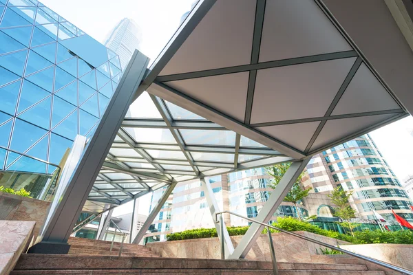 Moderno centro de negocios en Hong Kong — Foto de Stock